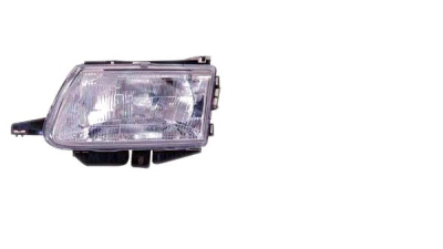 Far Citroen Saxo 03.1996-09.1999 TYC partea Stanga, tip bec H4, reglaj manual/ electric