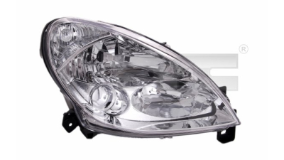 Far Citroen Xsara II 01.2003-02.2005 TYC partea Dreapta, tip bec H1+H7, reglaj electric