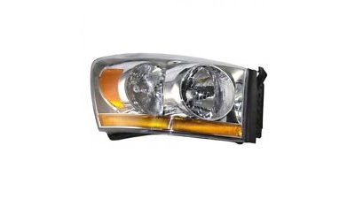 Far Dodge RAM 01.2006-08.2008 marca Vision partea Dreapta , tip bec H13, rama argintie, reglaj manual