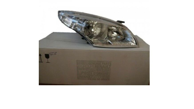Far Dreapta Fara Xenon Crom Renault Megane III, 2008-03.2012, rama silver, tip bec H7+H7, electric, 260108719R,  piesa originala OE