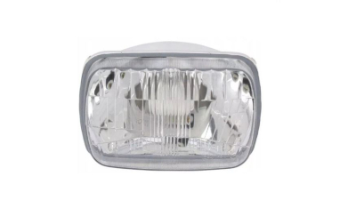 Far Fiat 126 p 09.1972-09.2000, 128 1969-1983, Fiorino 1982-1987, Wessem partea Dreapta/ Stanga 192x133x110mm, bec H4, cu bec pozitie, reglaj manual