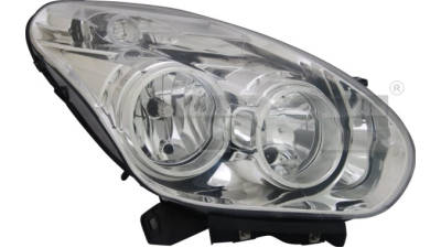 Far Fiat Doblo (152/263) 01.2010- , Opel Combo (152/263) 01.2010-, TYC, partea Dreapta , tip bec H1+H7