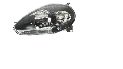Far Fiat Punto Grande (199) Abarth 11.2008-02.2012 Depo partea Dreapta , cu rama neagra, tip bec H4, reglaj electric 