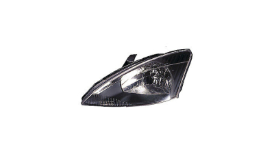 Far Ford Focus 09.1998-11.2001 TYC partea stanga H4 fara motoras, culoare rama negru