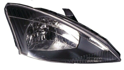 Far Ford Focus 09.1998-11.2001 TYC partea dreapta H4 fara motoras, culoare rama negru