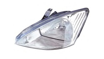 Far Ford Focus 09.1998-11.2001 TYC partea dreapta H4 fara motoras , culoare rama gri