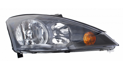 Far Ford Focus 09.2001-11.2004 TYC partea dreapta H1+H7 fara motoras , culoare rama negru