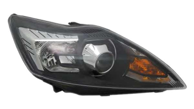 Far Ford Focus 2 (DA_) 01.2008-12.2010 TYC partea dreapta D1S+H1 cu motoras, culoare negru