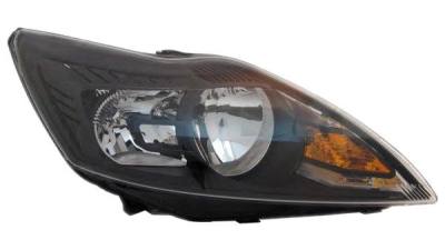 Far Ford Focus 2 (DA_) 01.2008-12.2010 VISTEON partea stanga H1+H7 cu motoras , culoare negru 