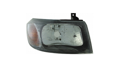 Far Ford Transit 01.2002-04.2006, partea Dreapta, electric, tip bec H4, cu motoras, reflector negru, Best Auto Vest