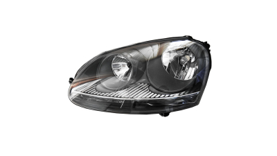Far VW Golf 5 10.2003-05.2009, Jetta / Golf 5 Combi 2005-, partea Stanga, tip bec H7+H7, reflector silver/ GRI