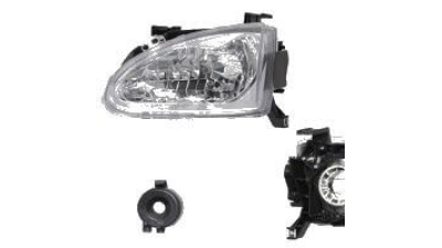 Far Honda Civic CRX (EH6/EG2) 06.1992-12.1998 BestAutoVest partea Dreapta+Stanga cu bec H4