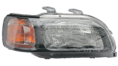 Far Honda Civic LB 5-Usi (EU) 01.1995-12.1996 DEPO partea Dreapta , bec H4 electric, culoare rama negru