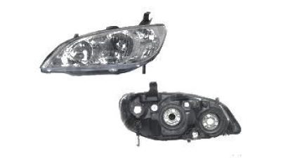 Far Honda Civic Sedan 01.2004-09.2005 DEPO partea Stanga cu bec HB3+HB4