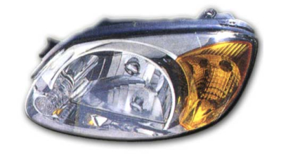 Far Hyundai Accent Sedan/Hatchback 08.2002-08.2006 DEPO partea Dreapta cu bec H4, semnalizator orange