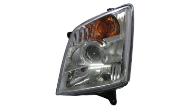Far Isuzu D-MAX 2007-2012 DEPO partea Stanga tip bec H7+HB3, cu lupa, reglaj manual/ electric