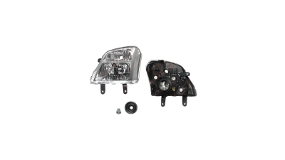 Far Isuzu D-MAX 2002-2007 DEPO partea Dreapta, tip bec H4, reglaj manual