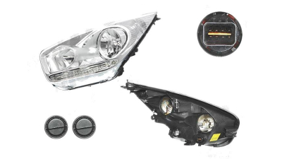 Far Kia Venga 01.2010- AL Automotive lighting partea Stanga, tip bec H1+H7 fara motoras