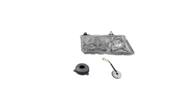Far Lancia Dedra 01.1989-07.1999 DEPO partea Dreapta, tip bec H3+H4, reglaj manual