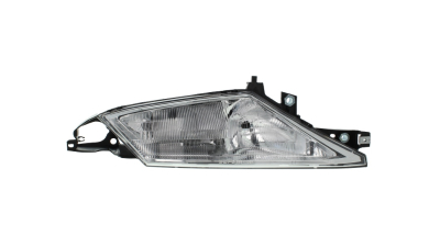Far Lancia Y 10.2000-12.2003 DEPO partea Dreapta, tip bec H3+H7 fara motoras, culoare argintiu