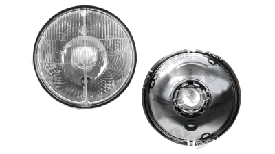 Far universal Land Rover Range Rover Classic 06.1970-12.1996, Skoda 105L 120L 105F (742/744) 08.1976-10.1991 faruri de ceata BestAutoVest partea Dreapta/ Stanga H4, 178mm , tip bec pozitie