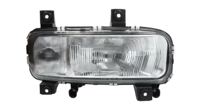 Far Mercedes Atego (712-1528)/(1823-2628) 1998- DEPO partea Dreapta, tip bec H1+H4, reglaj electric