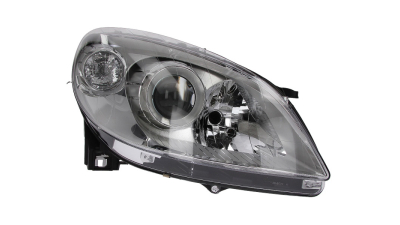 Far Mercedes Clasa B (W245) 05.2005-02.2008 AL Automotive lighting partea Dreapta, tip bec H7+H7, reglaj pneumatic