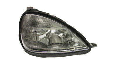 Far Mercedes Clasa A (W168) 09.1997-07.2000 TYC partea Dreapta, tip bec H1+H1+H7, reglaj pneumatic