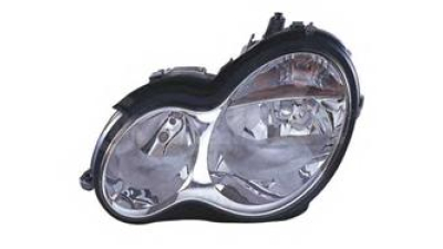 Far Mercedes Clasa C (W203) 01.2003-03.2007 AL Automotive lighting partea Stanga, tip bec H7+H7, reglaj pneumatic