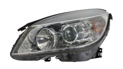 Far Mercedes Clasa C (W204) 03.2007-09.2007 AL Automotive lighting partea Dreapta, tip bec H7+H7, reglaj electric, tip far AL