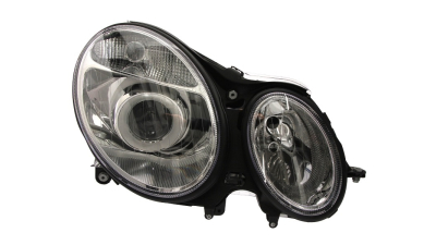 Far Mercedes Clasa E (W211) 03.2002-06.2006 TYC partea Dreapta, tip bec H7+H7