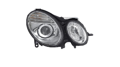 Far Mercedes Clasa E (W211) Sedan/Combi 06.2006- HELLA partea Dreapta, tip bec H7+H7