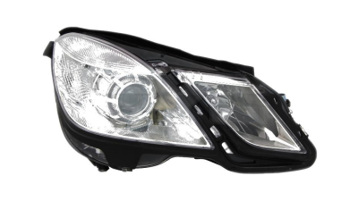 Far Mercedes Clasa E (W212) Sedan/Combi 09.2009-02.2013 partea dreapta, tip bec H7+H7, reglare electrica, cu motoras, TYC 20-12097-05-2