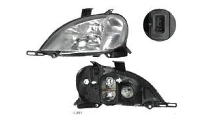 Far Mercedes Clasa ML (W163) 02.1998-09.2001 TYC partea Dreapta, tip bec H1+H3+H7