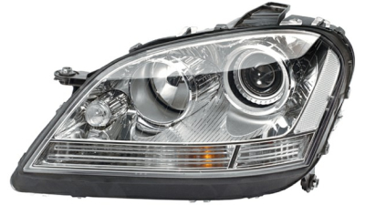 Far Mercedes Clasa ML (W164) 07.2005-06.2008 TYC partea Stanga, tip bec H7+H7