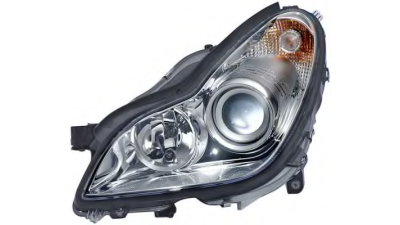 Far Mercedes Clasa CLS (C219) 10.2004-01.2011 HELLA partea Dreapta D2S+H7, far bixenon, cu lumina viraje