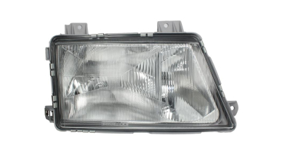 Far Mercedes Sprinter 208-414 01.1995-03.2000 TYC partea Dreapta, tip bec H1+H1+H1, reglare pneumatica, cu far ceata