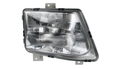 Far Mercedes Vito / Clasa V 02.1996-01.2003 DEPO partea Dreapta, tip bec H1+H4, reglare manuala