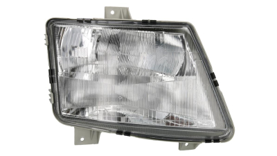 Far Mercedes Vito / Clasa V 02.1996-01.2003 TYC partea Dreapta, tip bec H1+H4, reglare pneumatica