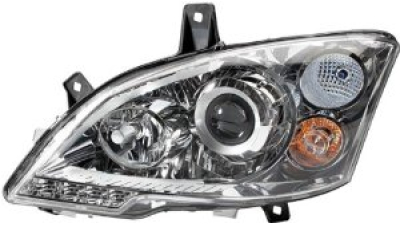 Far Mercedes Vito/ VIANO (W639) 10.2010- HELLA partea Stanga D1S+H7, cu lumina viraje, cu lumini de zi LED