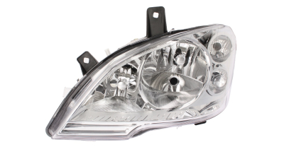Far Mercedes Vito/ VIANO (W639) 10.2010-2014 TYC partea Stanga, tip bec H7+H7+H7, cu lumini de zi 