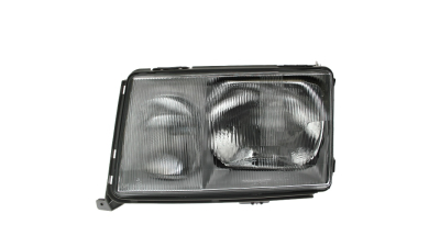 Far Mercedes Clasa E W124 (Sedan/Coupe/Cabrio/Combi) 1990-1992 DEPO partea Stanga, tip bec H3+H4, reglare pneumatica,