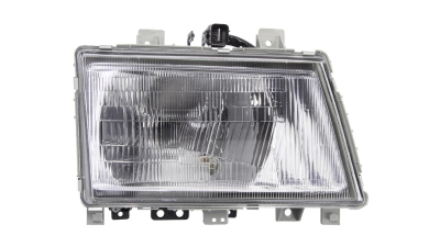 Far Mitsubishi Canter 2005-2011 DEPO partea Dreapta, tip bec H4 fara motoras, tip far Koito, reglare electrica