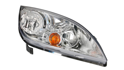 Far Mitsubishi Colt (Z30) 05.2004-10.2008 DEPO partea Dreapta, tip bec H7+H7 cu motoras, cu rama cromata