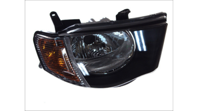 Far Mitsubishi L200 cabina lunga 12.2005-04.2010 DEPO partea Dreapta, tip bec H4 fara motoras