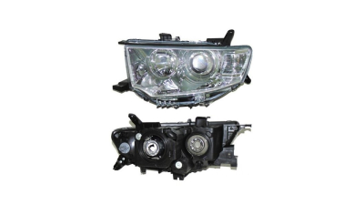 Far Mitsubishi L200/Triton 04.2010-, Mitsubishi Pajero Sport 2009-2015 DEPO partea Stanga, tip bec H11+HB3 manual/electric