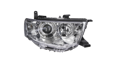 Far Mitsubishi L200/Triton 04.2010-, Mitsubishi Pajero Sport 2009-2015 DEPO partea Dreapta, tip bec H11+HB3 manual/electric