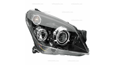 Far Opel Astra H 10.2003-12.2012 HELLA fata dreapta D2S+H7 cu motoras