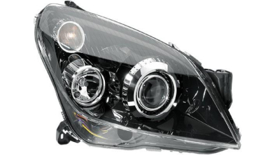 Far Opel ASTRA H, 10.2003-12.2012, HELLA  1ZS008710-321 partea Dreapta, tip bec xenon D2S+H7, cu motoras, cu lumini de curbe