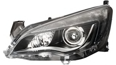 Far Opel Astra J 09.2009-12.2012 , 5usi/ Sedan/ Estate HELLA fata dreapta daytime running light, cu lumina viraje, tip bec D1S+H11